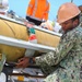 USS Annapolis Loads a Mine Shape