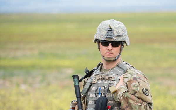 Fire in the hole! Idaho combat engineers practice explosive breaching