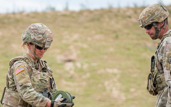 Fire in the hole! Idaho combat engineers practice explosive breaching