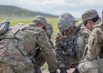 Fire in the hole! Idaho combat engineers practice explosive breaching