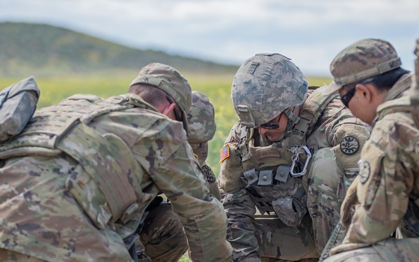 Fire in the hole! Idaho combat engineers practice explosive breaching
