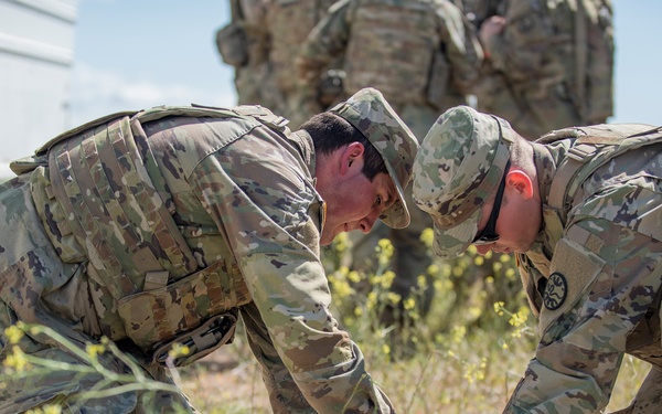 Fire in the hole! Idaho combat engineers practice explosive breaching