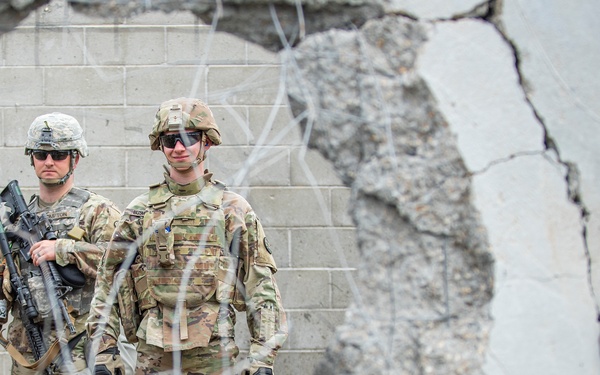 Fire in the hole! Idaho combat engineers practice explosive breaching