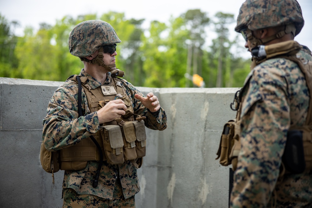 2nd Transportation Battalion conducts live fire M67 Grenade Range