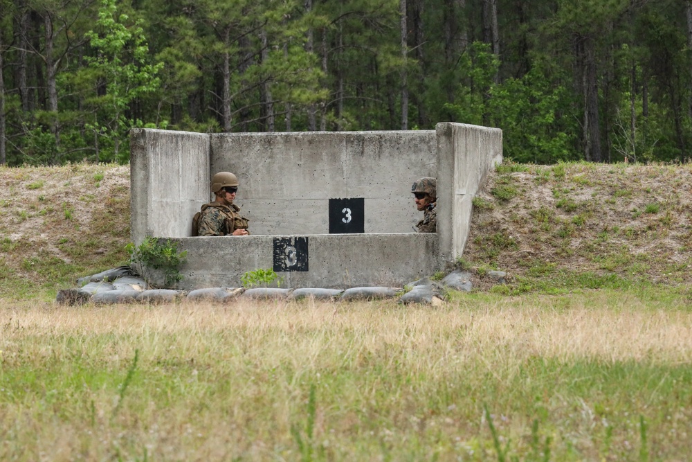 2nd Transportation Battalion conducts live fire M67 Grenade Range