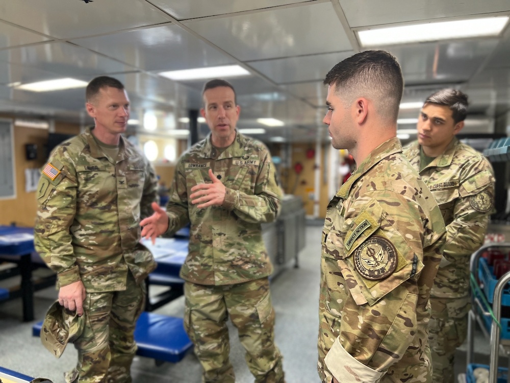 U.S. Coast Guard hosts Army War College visit