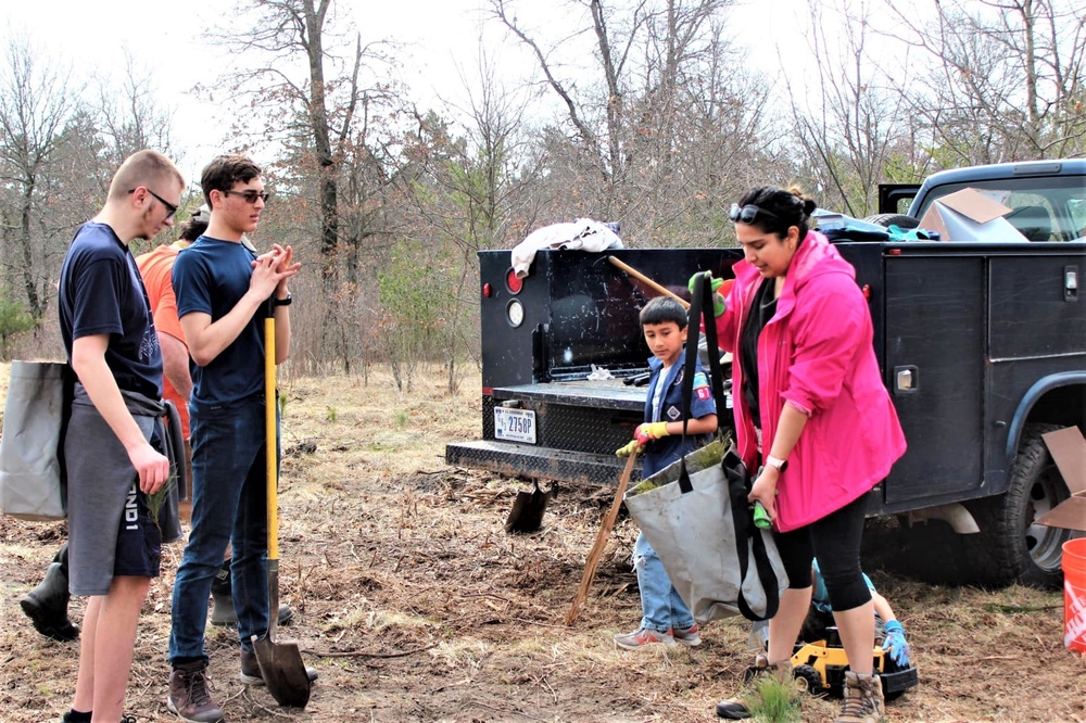 Thousands of trees planted in Fort McCoy training areas during week of Arbor Day