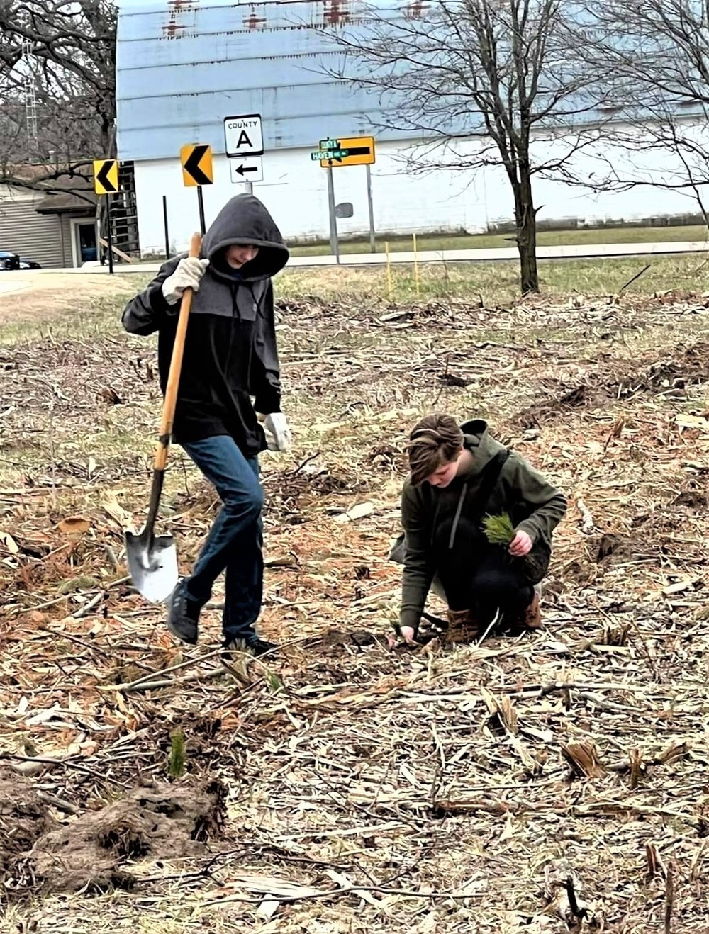 Thousands of trees planted in Fort McCoy training areas during week of Arbor Day