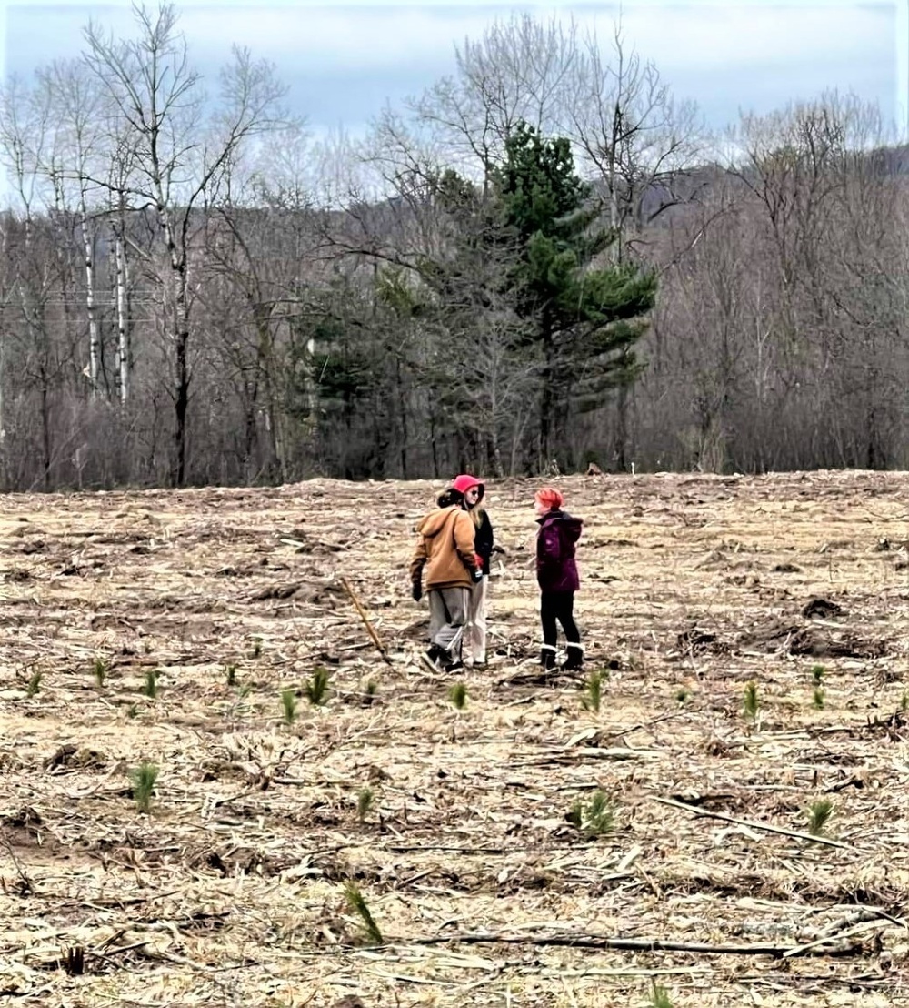 Thousands of trees planted in Fort McCoy training areas during week of Arbor Day