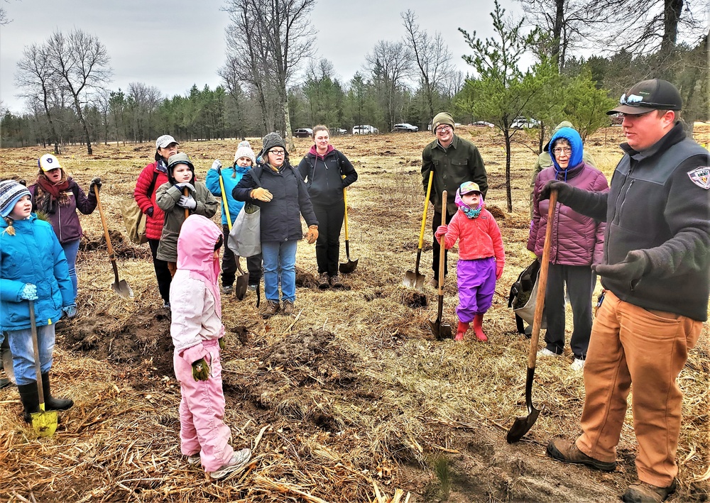Thousands of trees planted in Fort McCoy training areas during week of Arbor Day