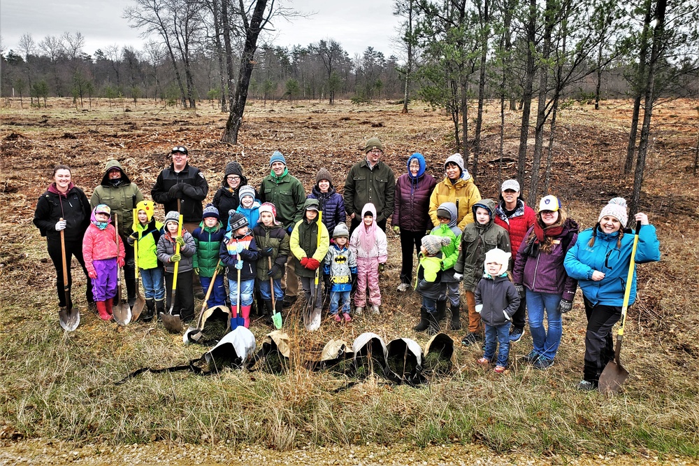 Thousands of trees planted in Fort McCoy training areas during week of Arbor Day