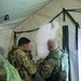 Outlaw Troop Commander Receives Operational Order Brief during Exercise Arrow 22