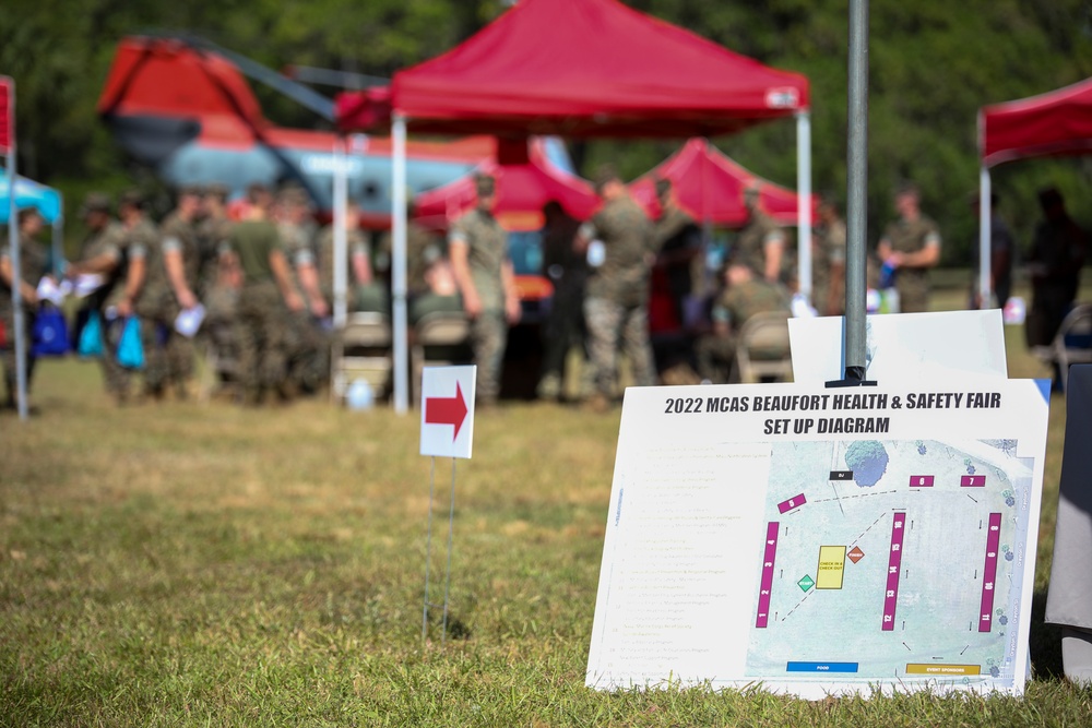 Marine Corps Air Station Beaufort Safety and Health Fair 2022