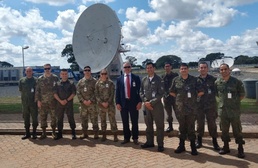 NY Airmen visit Brazil to discuss space operations