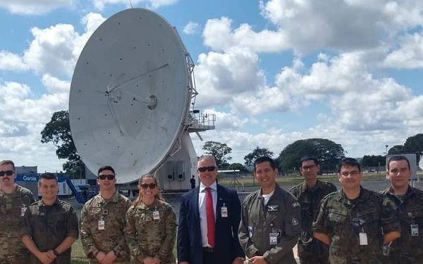 NY Airmen visit Brazil to discuss space operations