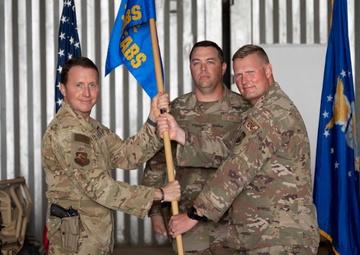 475th EABS Change of Command ceremony
