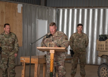 475th EABS Change of Command ceremony