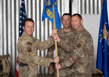 475th EABS Change of Command ceremony