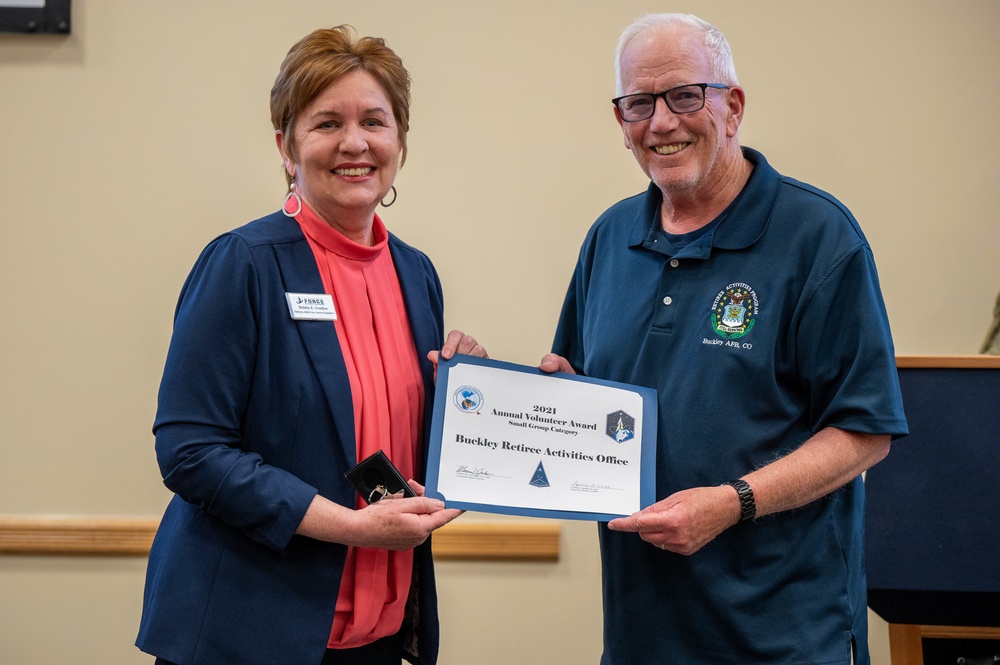 Volunteer Awards Ceremony at Buckley SFB