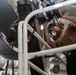 Abraham Lincoln Sailors conduct aircraft maintenance