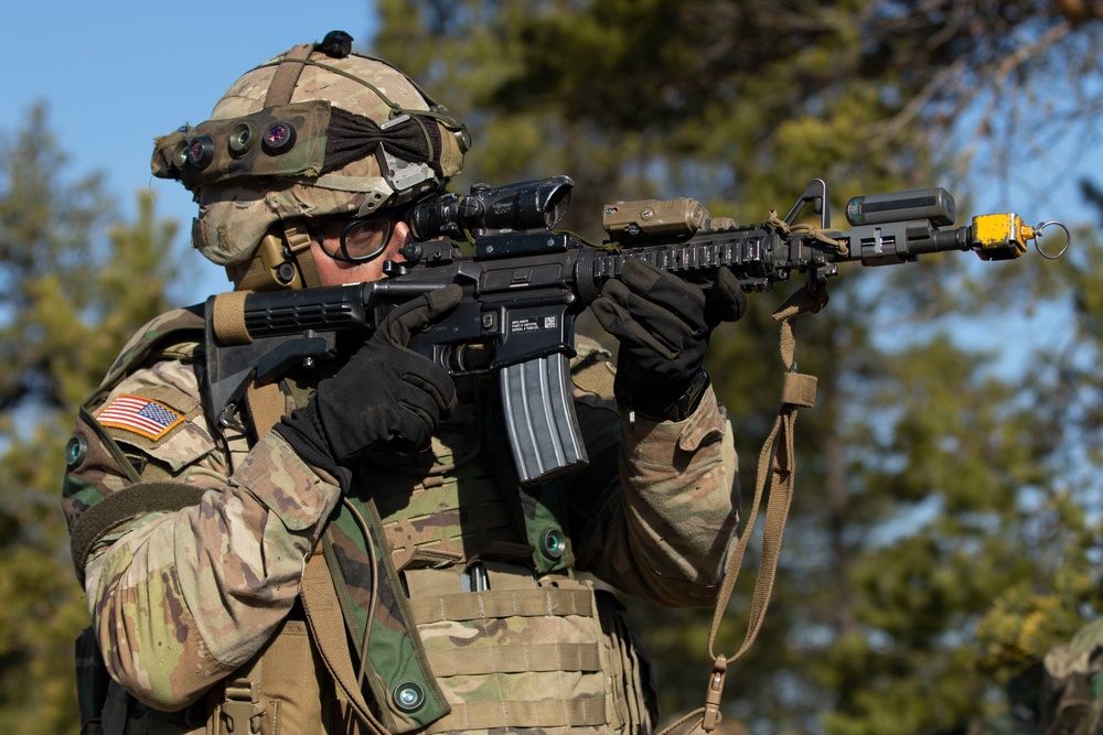 2CR Cavalry Scouts Conduct Dismounted Reconnaissance