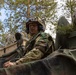 U.S. Army Staff Sgt. Ryan Cardiff aboard an M1126 during Exercise Arrow 22
