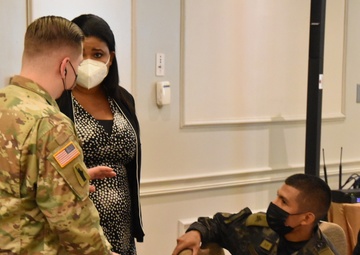 Members of Missouri National Guard's 35th Military Police Brigade Conduct Subject Matter Expert Exchange with Members of Panamanian Police and Protection Agencies.