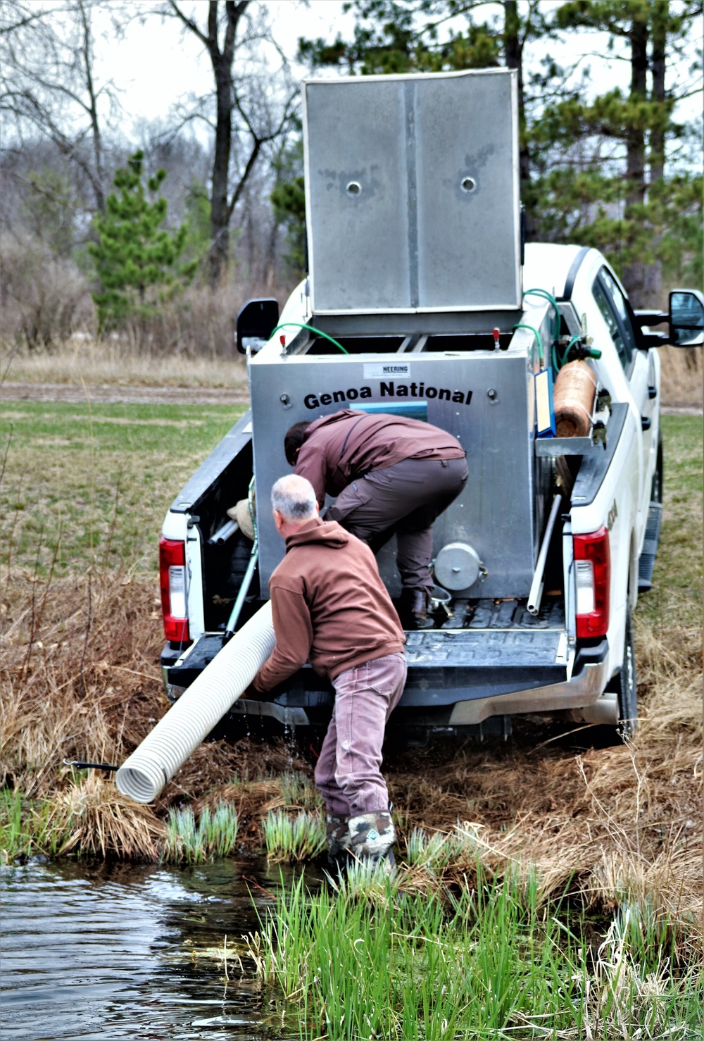 Thousands of rainbow trout stocked at Fort McCoy in time for 2022 fishing season