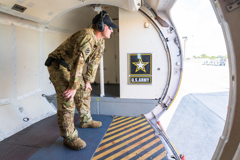 The U.S. Army Parachute Team celebrates National Aviation Maintenance Technician Day on 24 May
