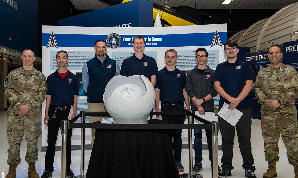 Wings Over The Rockies museum unveils SBIRS satellite displays and 3D printed radome