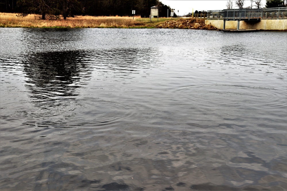 Thousands of rainbow trout stocked at Fort McCoy in time for 2022 fishing season