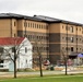 Second barracks project at Fort McCoy, funded in FY ’20, nearly 80 percent complete