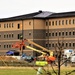Second barracks project at Fort McCoy, funded in FY ’20, nearly 80 percent complete