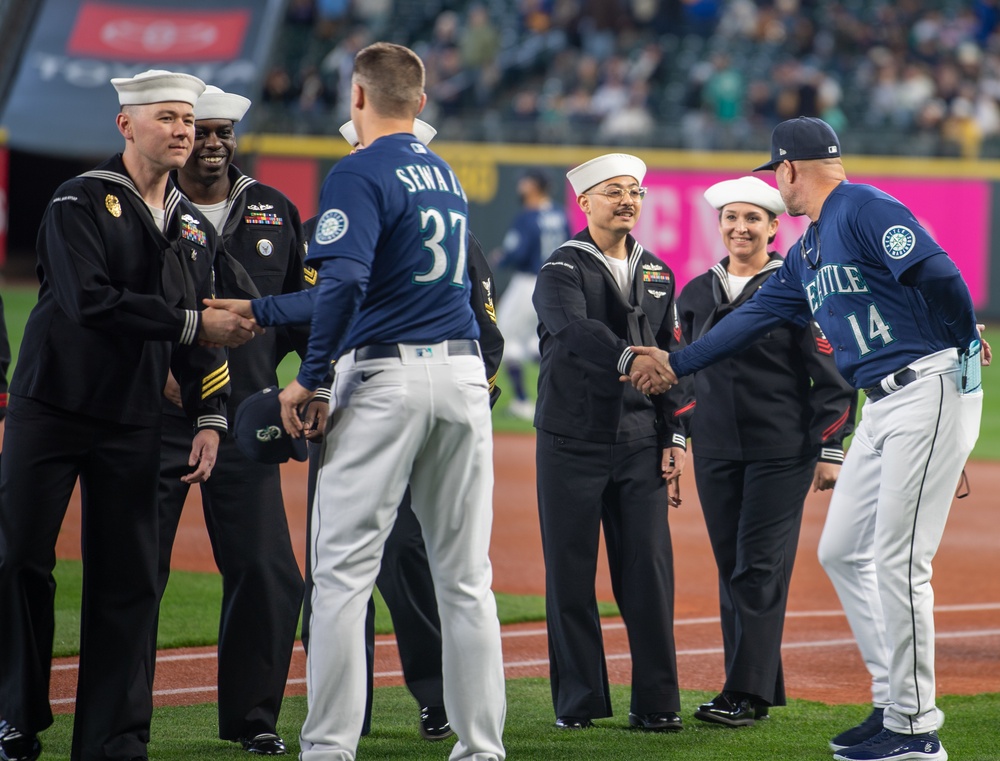 Seattle Mariners Salute the Armed Forces Night