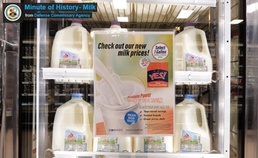 WHOLE, LOW FAT OR SKIM: Milk has been a tasty staple of U.S. troops’ rations since the 1860s