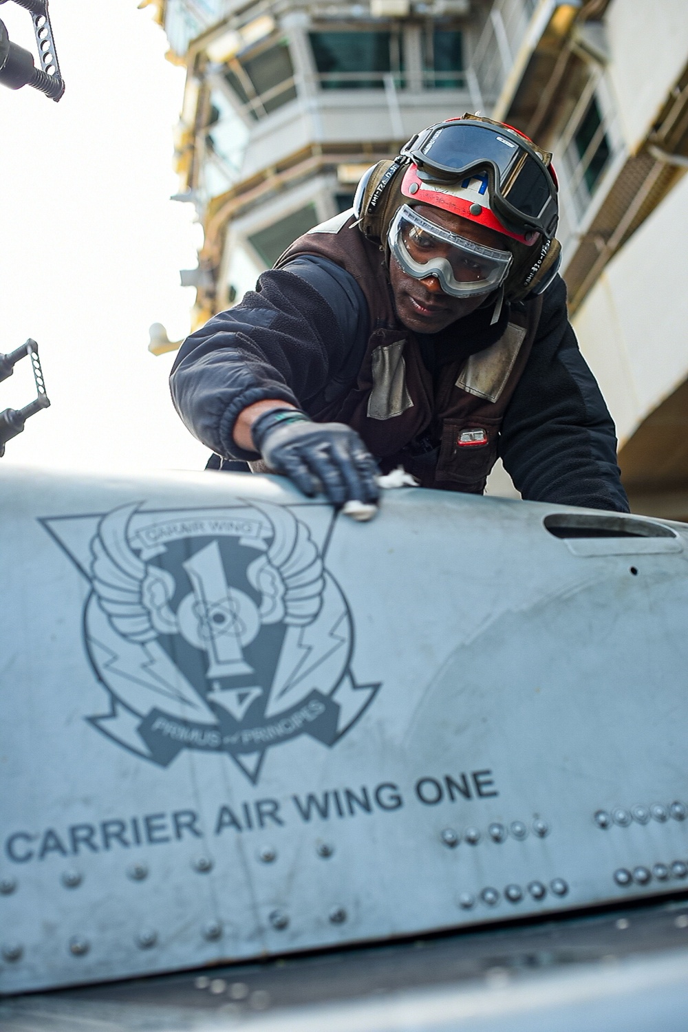 The Harry S. Truman Carrier Strike Group is on a scheduled deployment in the U.S. Sixth Fleet area of operations in support of naval operations to maintain maritime stability and security.