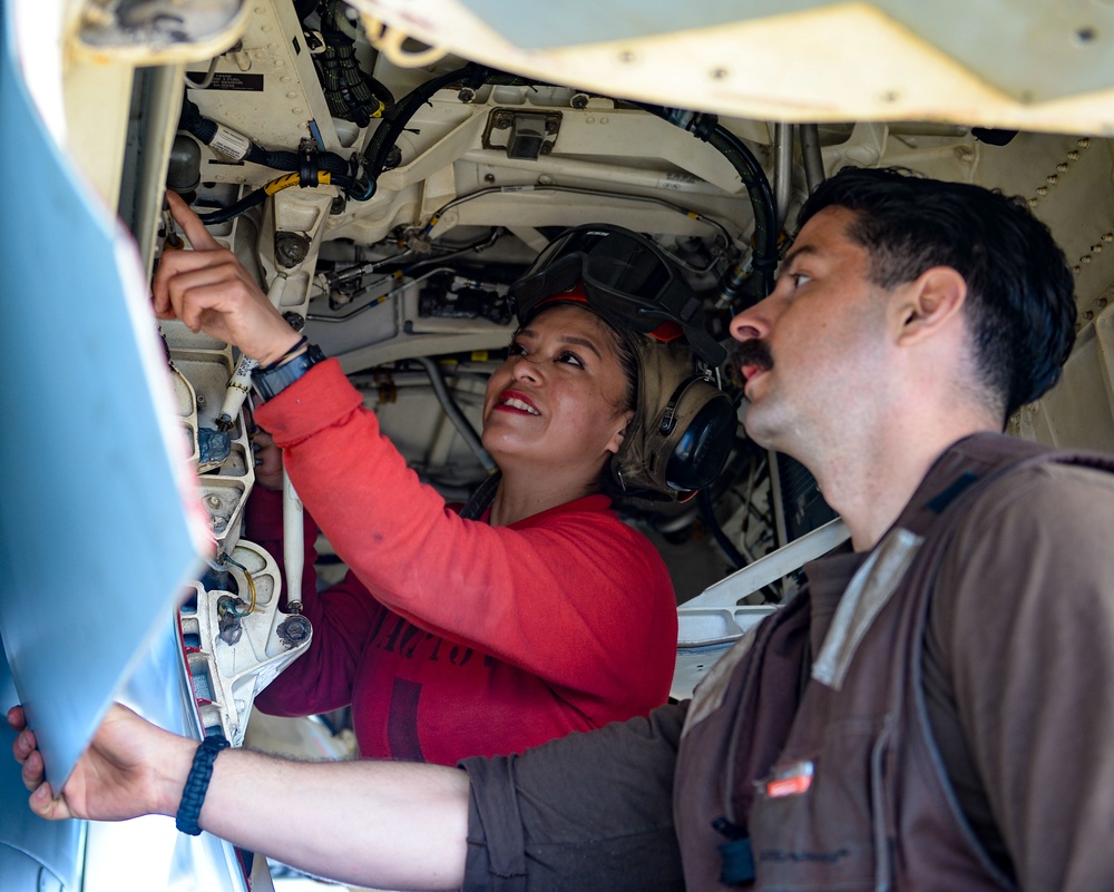 The Harry S. Truman Carrier Strike Group is on a scheduled deployment in the U.S. Sixth Fleet area of operations in support of naval operations to maintain maritime stability and security.