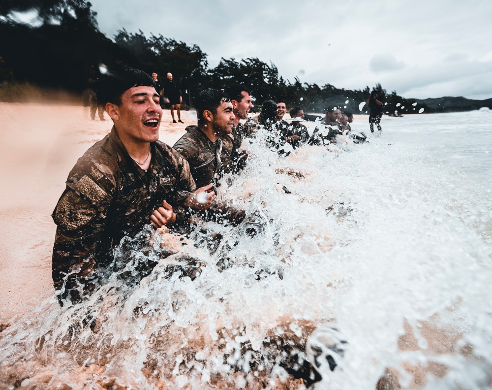 Cavalry Troopers conduct waterborne operations