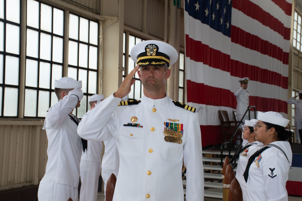 VP-10’s Red Lancers Conduct Change of Command