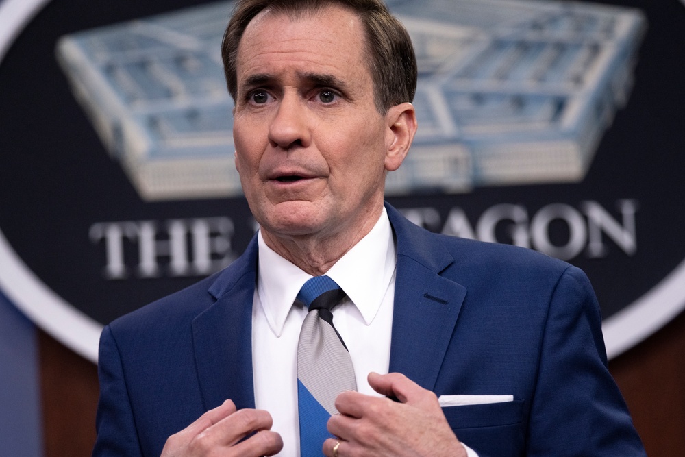 Pentagon Spokesman Holds Press Briefing
