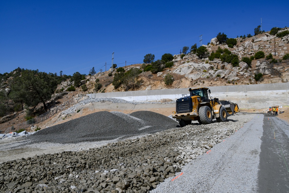 Isabella Dam Construction Progress April 2022