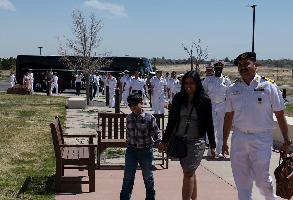 Naval War College Students Visit Buckley Space Force Base