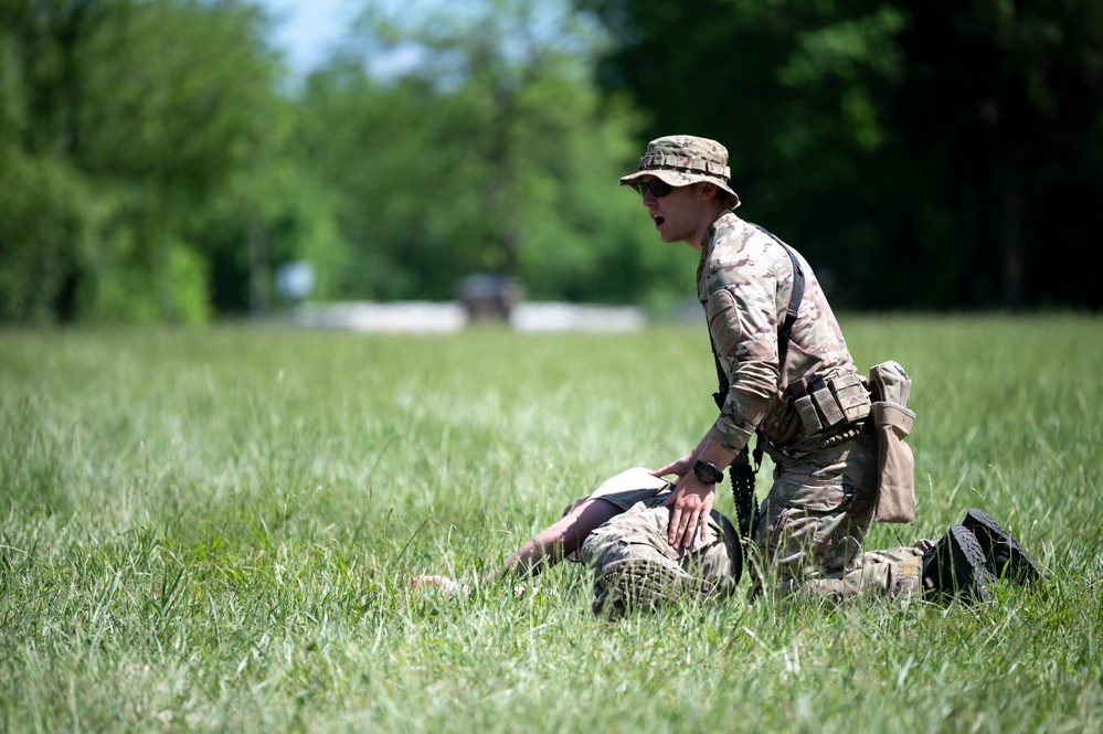 Mass casualty training during exercise Emerald Warrior 22.1
