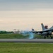 Wake turbulence F-16 Fighting Falcon