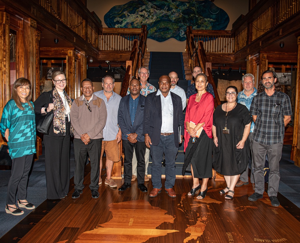 Papua New Guinea operations summit tours the Bishop museum