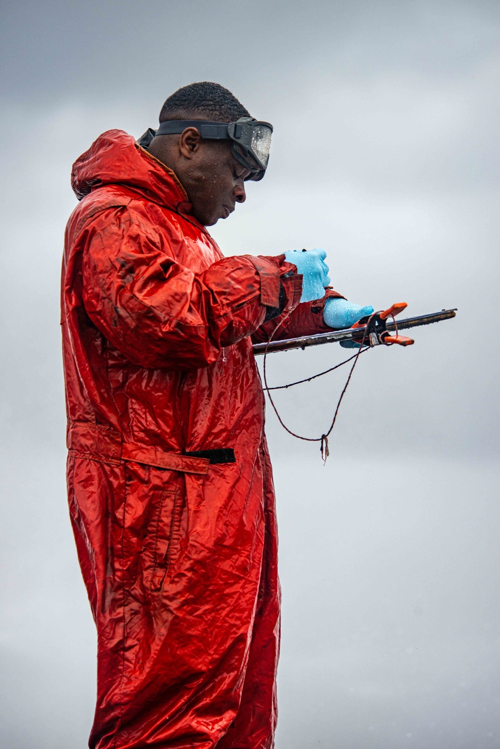 USS Ronald Reagan (CVN 76) Conducts Countermeasure Wash-down Test