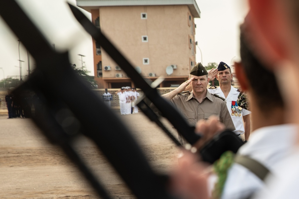 CJTF-HOA participates in French led VE Day commemoration