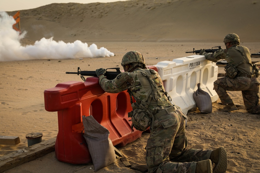 Task Force Spartan Participates in Best Squad Competition