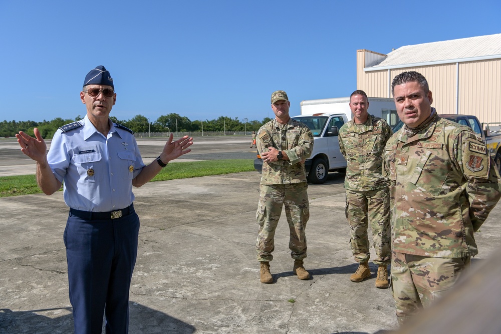 DVIDS - Images - Lt. Gen. Sasseville visits the PRANG [Image 3 of 13]