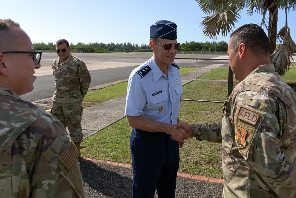 Lt. Gen. Sasseville visits the PRANG